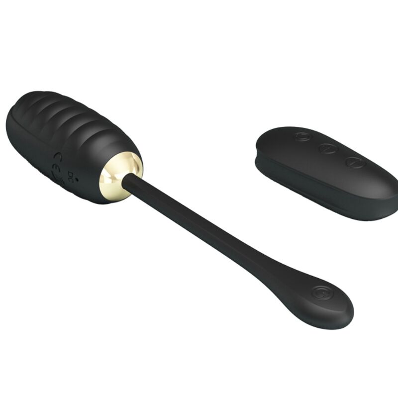 Comprar Pretty Love Doreen Huevo Vibrador Recargable Negro – Diseño Elegante Con Control Remoto Para Libertad Sensorial-Noxtic