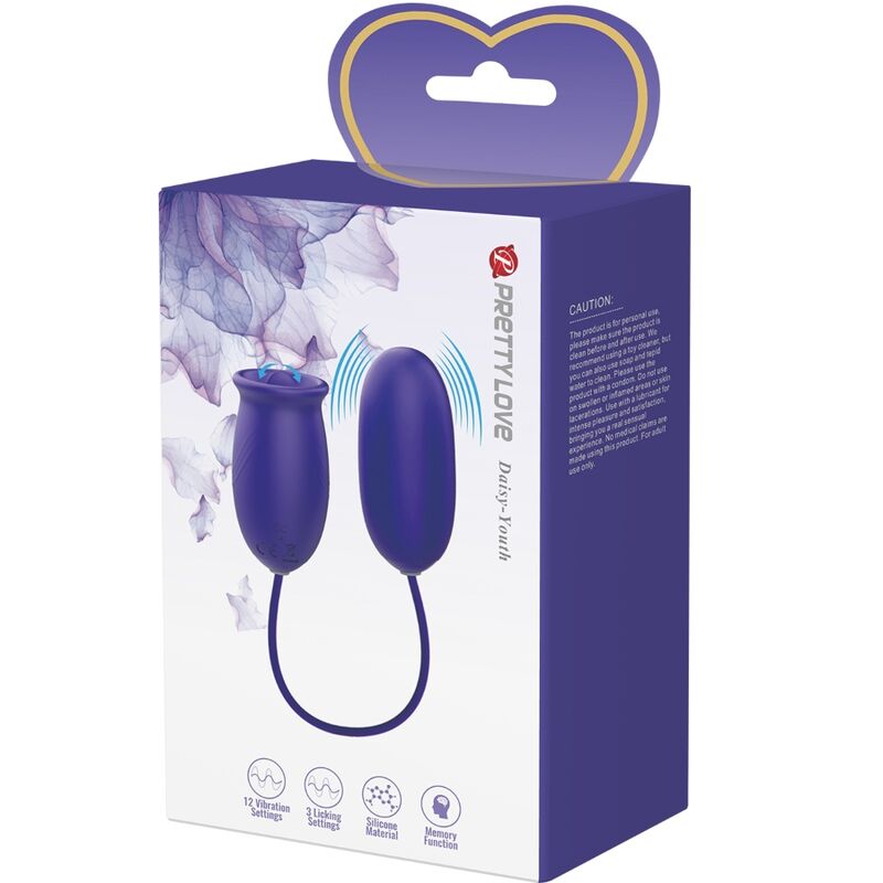 Comprar PRETTY LOVE Daisy Youth – Estimulador Recargable Con Diseño Elegante Y Sensaciones Únicas-Noxtic