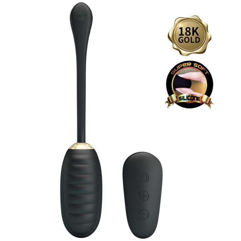 Comprar Pretty Love Doreen Huevo Vibrador Recargable Negro – Diseño Elegante Con Control Remoto Para Libertad Sensorial-Noxtic