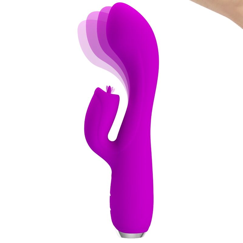Comprar PRETTY LOVE Gloria Vibrador Conejo Recargable – Diseño Elegante Con Material Suave e Impermeable-Noxtic
