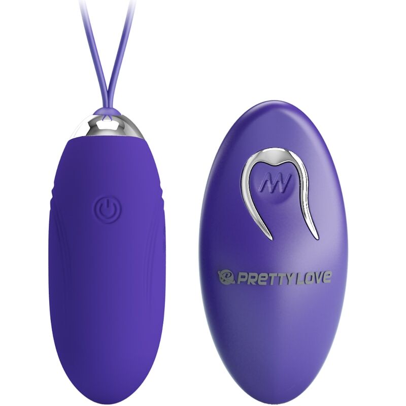 Comprar Pretty Love Jenny Huevo Vibrador Violeta – Vibrador Recargable Con 12 Ajustes De Vibración-Noxtic