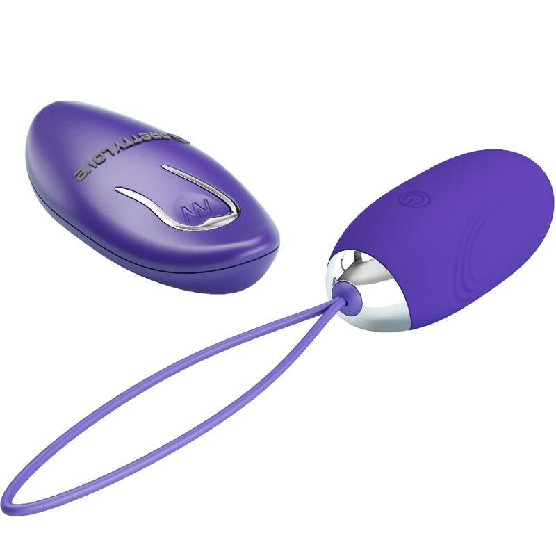 Comprar Pretty Love Jenny Huevo Vibrador Violeta – Vibrador Recargable Con 12 Ajustes De Vibración-Noxtic