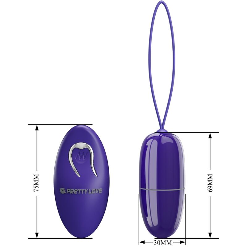 Comprar Pretty Love Selkie Youth Mini Huevo Vibrador – Diseño Ergonómico Con Control Remoto Para Placer Personal-Noxtic