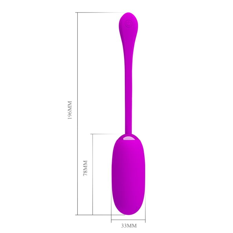 Comprar Pretty Love Julius Huevo Vibrador Morado – Impermeable y Recargable Para Placer Discreto-Noxtic