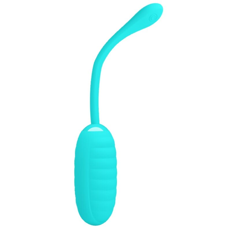 Comprar PRETTY LOVE Kirk Huevo Vibrador Recargable Verde Claro – Diseño Compacto Para Placer Discreto-Noxtic