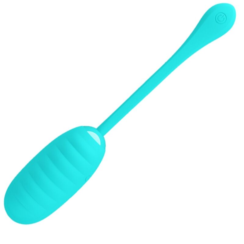 Comprar PRETTY LOVE Kirk Huevo Vibrador Recargable Verde Claro – Diseño Compacto Para Placer Discreto-Noxtic