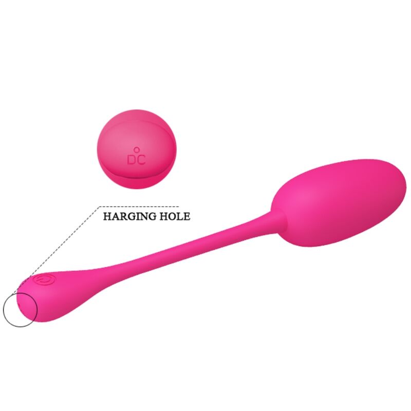 Comprar Pretty Love Knucker Huevo Vibrador Recargable Rosa – 12 Funciones Vibratorias Para Placer Personalizado-Noxtic
