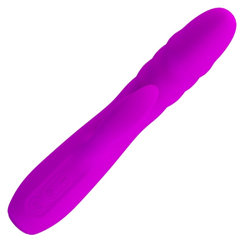 Comprar PRETTY LOVE Melanie Vibrador Conejo Recargable Morado – Estimulador Dual Con Diseño Ergonómico-Noxtic