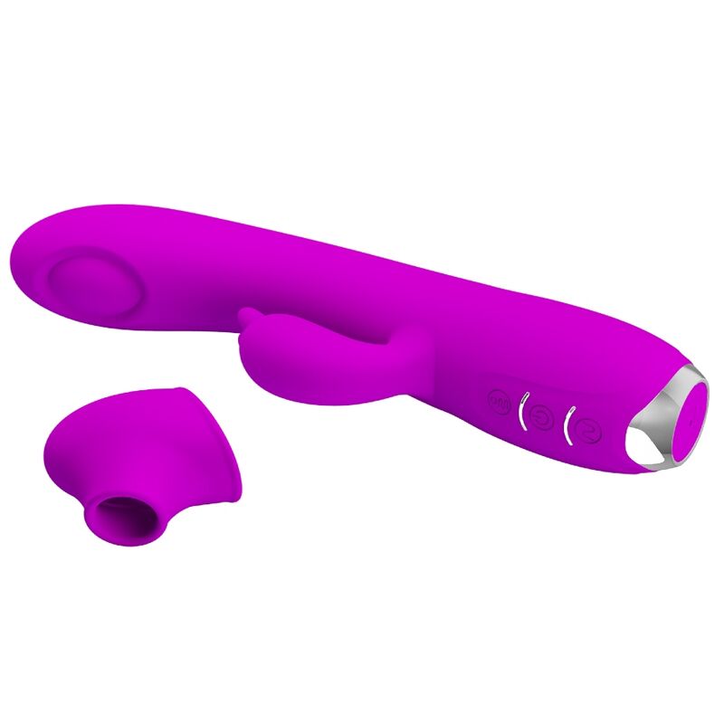 Comprar Pretty Love Regina Vibrador Succionador Recargable Morado – Diseño Ergonómico Para Placer Personalizado-Noxtic
