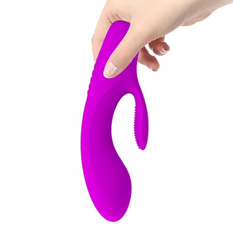 Comprar PRETTY LOVE Tim Vibrador Recargable Morado – Diseño Ergonómico Con Material De Silicona Médica-Noxtic