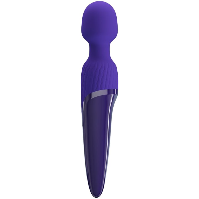 Comprar PRETTY LOVE Antony Youth Vibrador Wand Violeta – Vibrador Recargable Con Efecto Calor Innovador-Noxtic