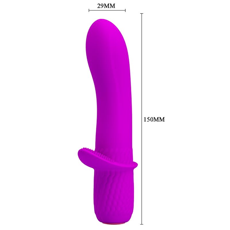 Comprar Pretty Love Troy Vibrador Recargable Morado – Diseño Ergonómico Para Bienestar Personal-Noxtic