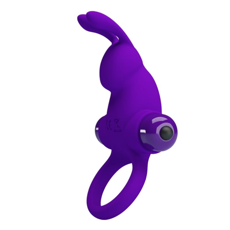 Comprar Pretty Love Anillo Vibrador Conejo Morado – Juguete Con 10 Funciones De Vibración Para Placer Compartido-Noxtic