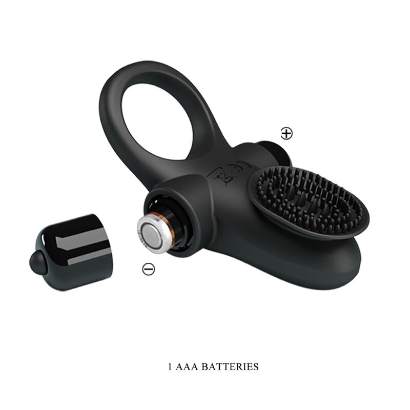 Comprar Pretty Love Anillo Vibrador II Negro – Diseño Innovador Para Placer Intenso-Noxtic