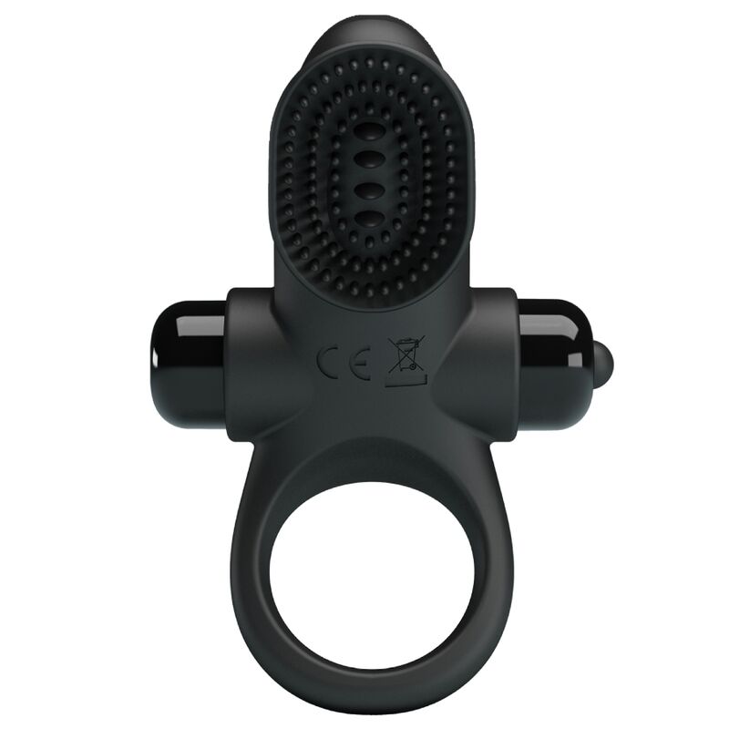 Comprar Pretty Love Anillo Vibrador II Negro – Diseño Innovador Para Placer Intenso-Noxtic