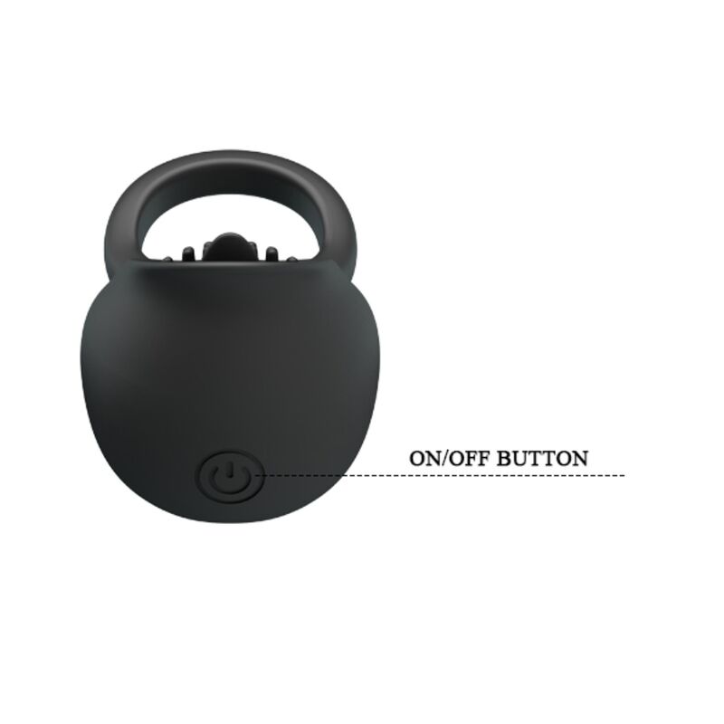 Comprar Pretty Love Anillo Vibrador Negro – Estimulador Con Diseño Innovador Para Placer Intenso-Noxtic