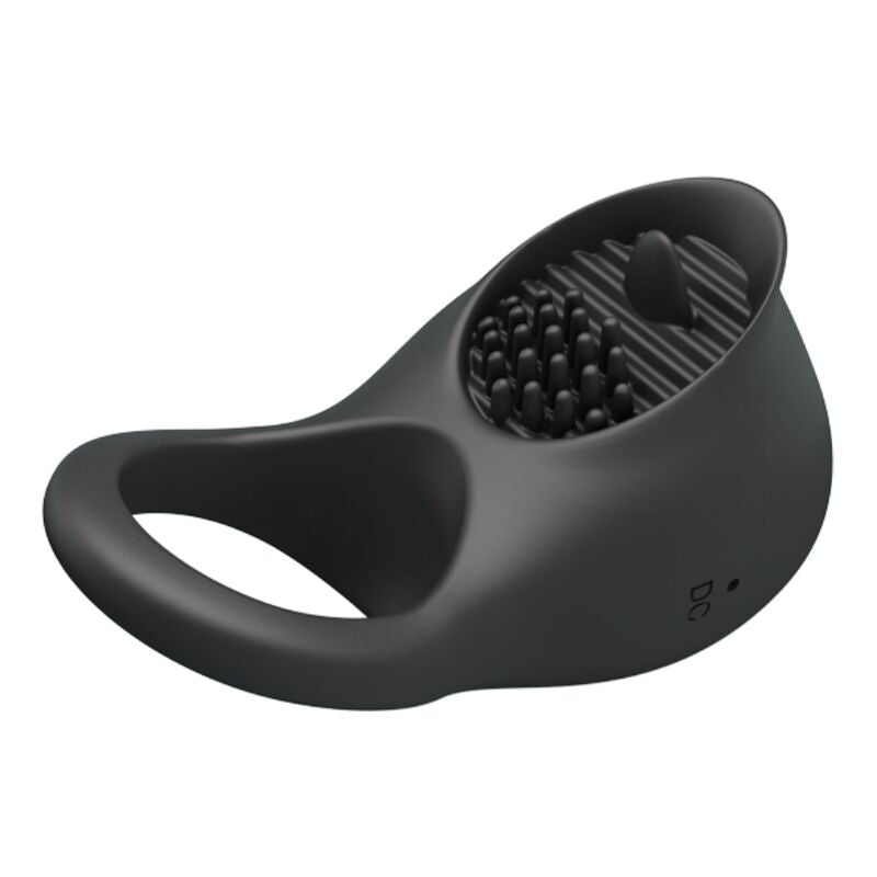 Comprar Pretty Love Anillo Vibrador Negro – Estimulador Con Diseño Innovador Para Placer Intenso-Noxtic