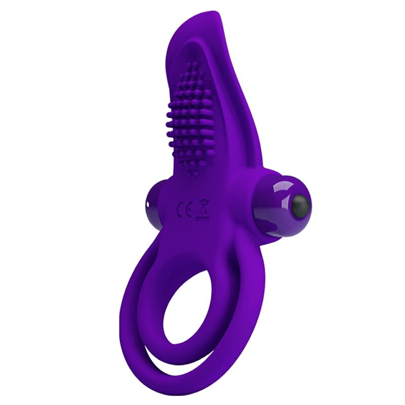 Comprar PRETTY LOVE Anillo Vibrador Morado – Diseño Ergonómico Para Placer Compartido-Noxtic