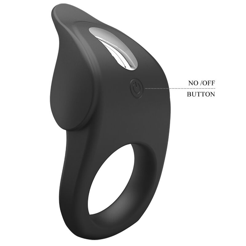 Comprar Pretty Love Susanna Anillo Vibrador Negro – Diseño Elegante Para Placer Compartido-Noxtic