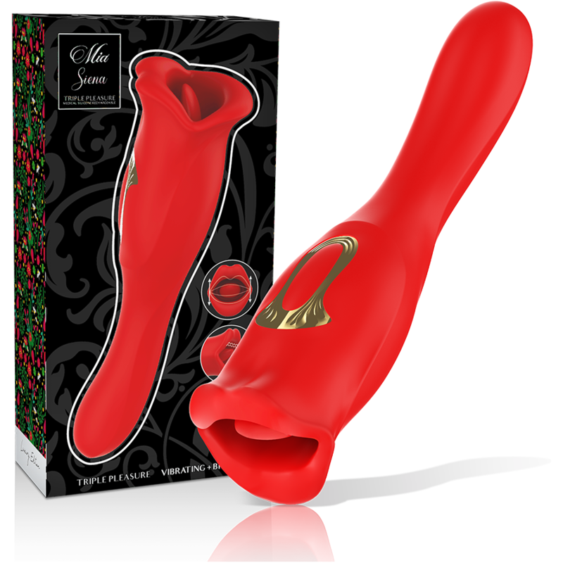 Comprar MIA Siena Duo Triple Placer – Estimulador Con Diseño Ergonómico Para Placer Personal-Noxtic