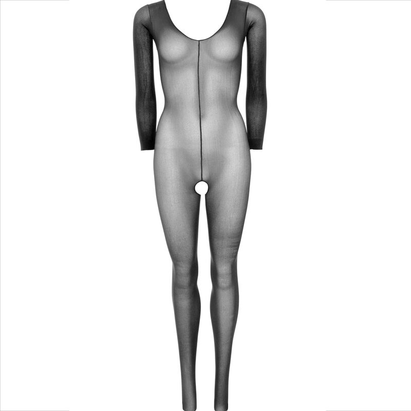 Comprar LEG AVENUE Bodystocking Negro Manga Larga – Diseño Elegante Con Comodidad Sensual-Noxtic