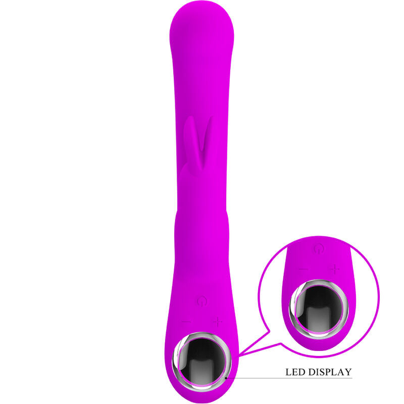 Comprar Pretty Love Lamar Vibrador Rabbit Violeta – Diseño Elegante Con Estimulación Dual-Noxtic