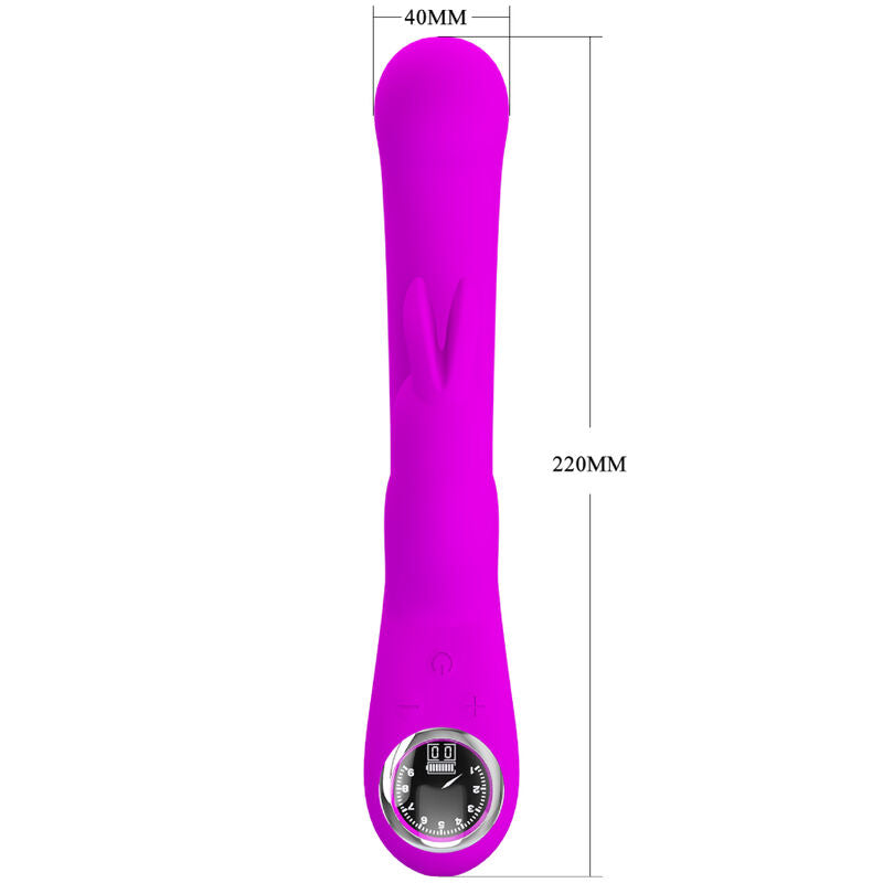 Comprar Pretty Love Lamar Vibrador Rabbit Violeta – Diseño Elegante Con Estimulación Dual-Noxtic