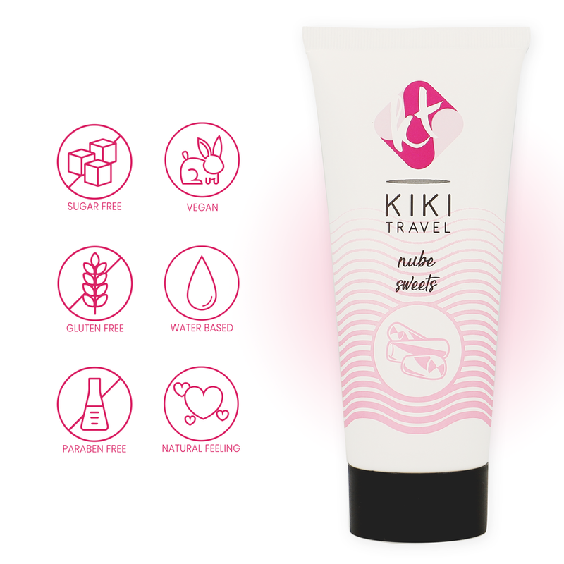 Comprar KIKÍ Travel Lubricante Sabor A Nube 50 Ml – Tacto Sedoso Con Sabor Único Para Máxima Comodidad-Noxtic