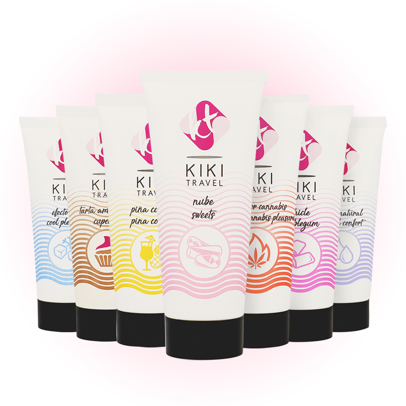Comprar KIKÍ Travel Lubricante Sabor A Nube 50 Ml – Tacto Sedoso Con Sabor Único Para Máxima Comodidad-Noxtic