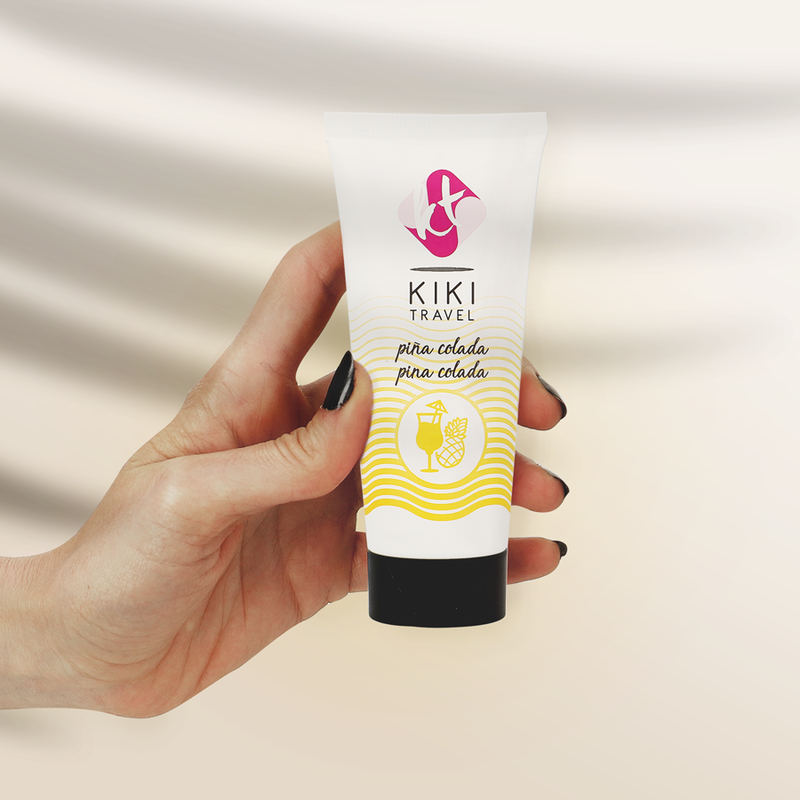 Comprar KIKÍ Travel Lubricante Sabor A Piña Colada 50 Ml – Tacto Sedoso Con Sabor Exótico Para Máximo Placer-Noxtic
