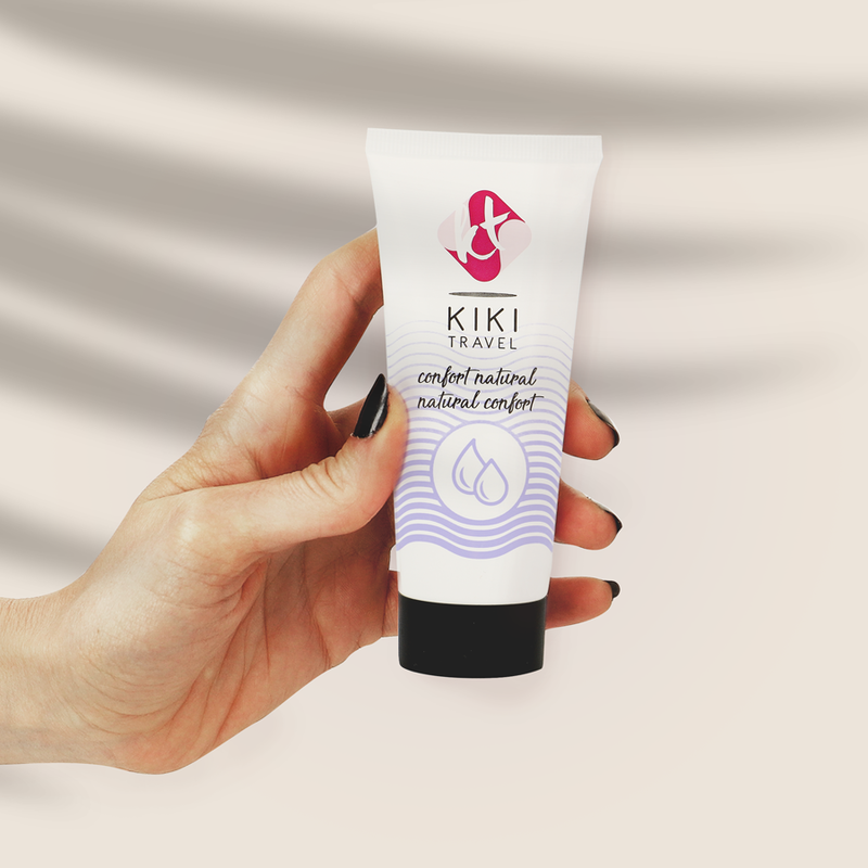 Comprar KIKÍ Travel Gel Deslizante Natural Confort 50 Ml – Lubricante A Base De Agua Con Sensación Sedosa-Noxtic