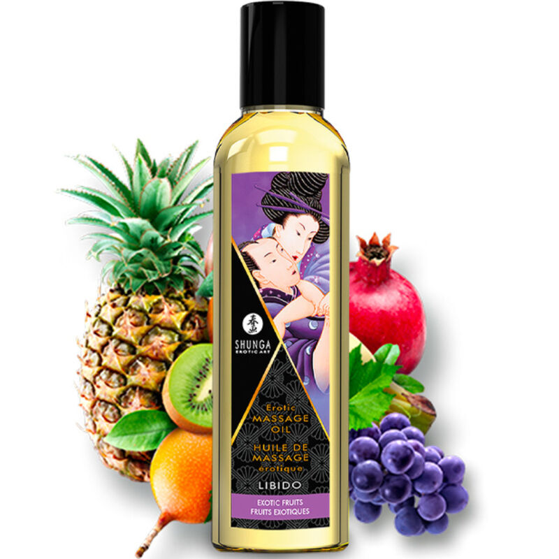 SHUNGA Kit Fruity Kisses Collection – Experiencia Sensorial Con Sabor Frutal Para Momentos Íntimos
