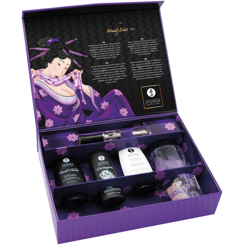 Comprar SHUNGA Naughtier Kit – Cosmética Íntima Para Explorar Placer Con Diseño Elegante-Noxtic
