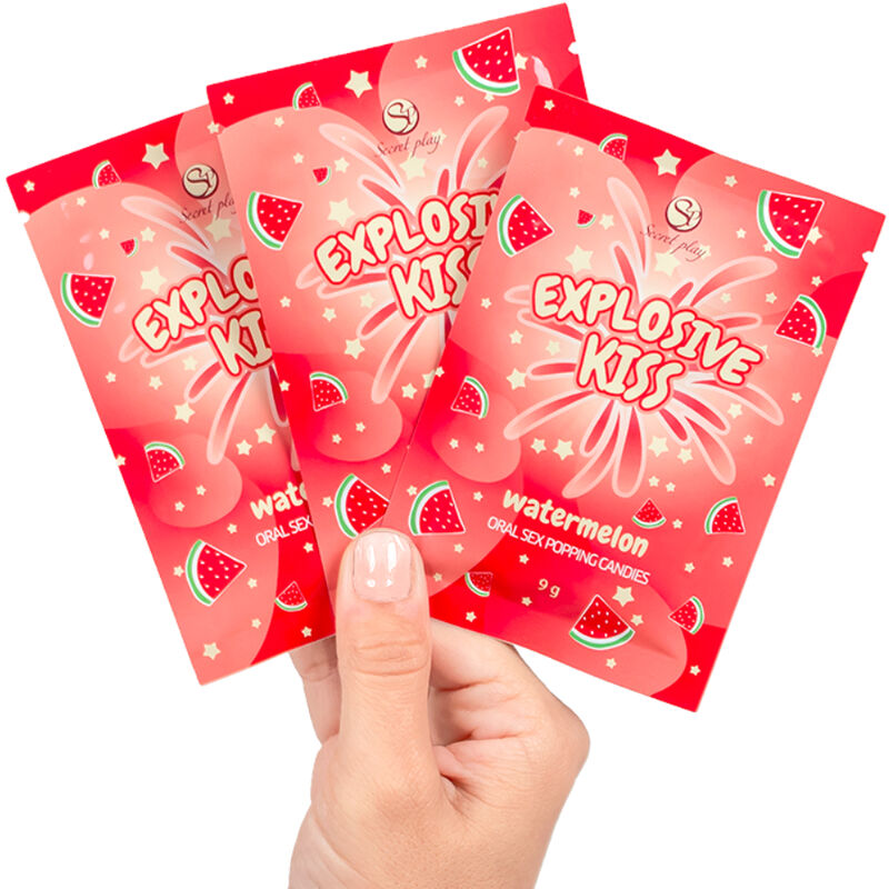 Comprar SECRET PLAY Caramelos Explosivos Sandía – Sabor Único Para Experiencias Sensacionales-Noxtic