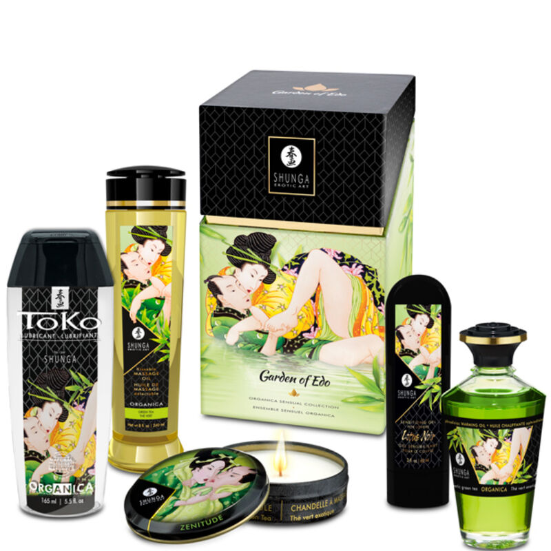 Comprar SHUNGA Kit Jardín De Edo Colección Orgánica – Set Exclusivo Para Explorar Placer Con Diseño Elegante-Noxtic