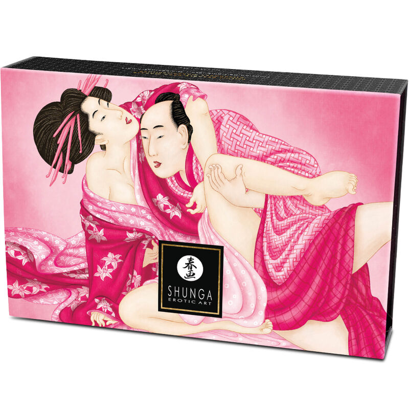 Comprar SHUNGA Kit Polvos De Masaje Comestible Frambuesa – Sabor Tropical Para Momentos Sensuales-Noxtic