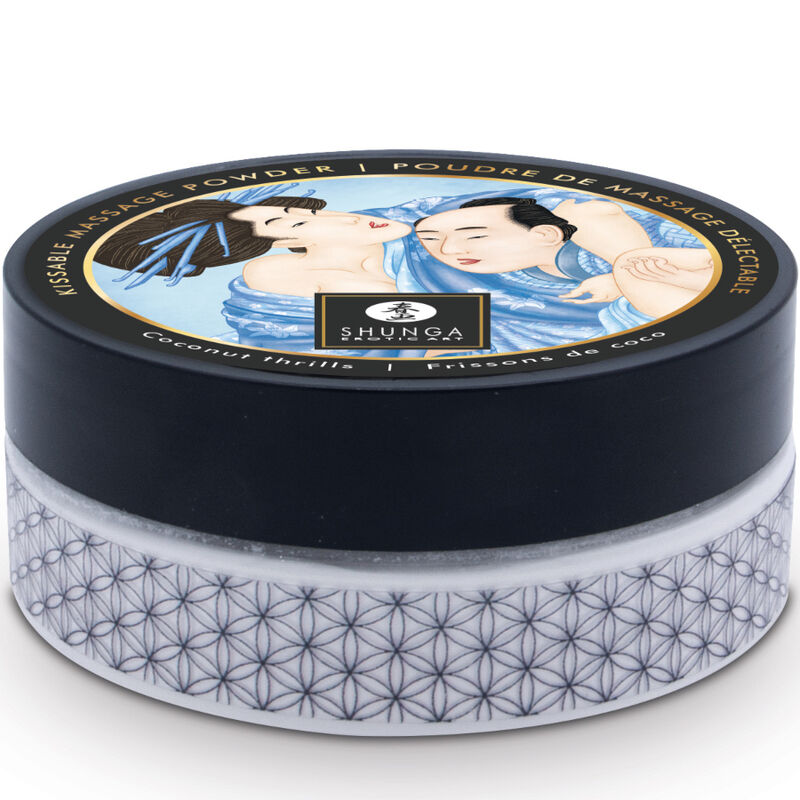 Comprar SHUNGA Kit Polvos De Masaje Comestible Coco – Sabor Delicioso Para Momentos Sensuales-Noxtic