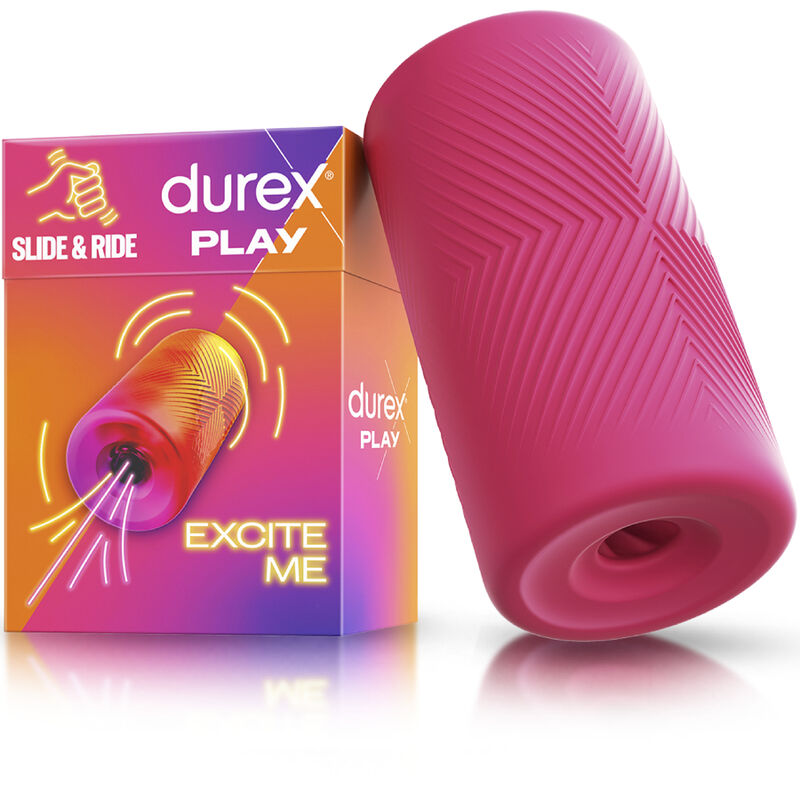 Comprar DUREX Toy Masturbador Slide y Ride – Juguete Erótico Con Textura Elástica Para Placer Máximo-Noxtic