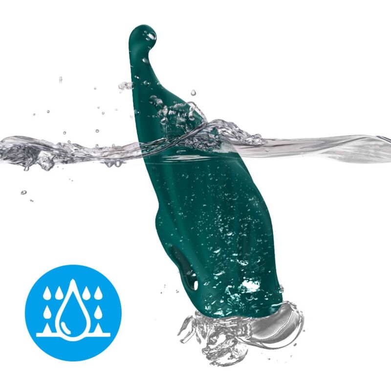 ARMONY Dedal Estimulador Verde – Diseño Ecológico Para Experiencias Sensoriales Únicas