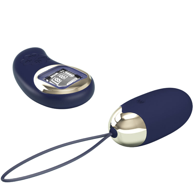 Comprar Pretty Love Mina Huevo Vibrador Azul – Juguete Con 10 Configuraciones De Vibración Para Placer Personalizado-Noxtic