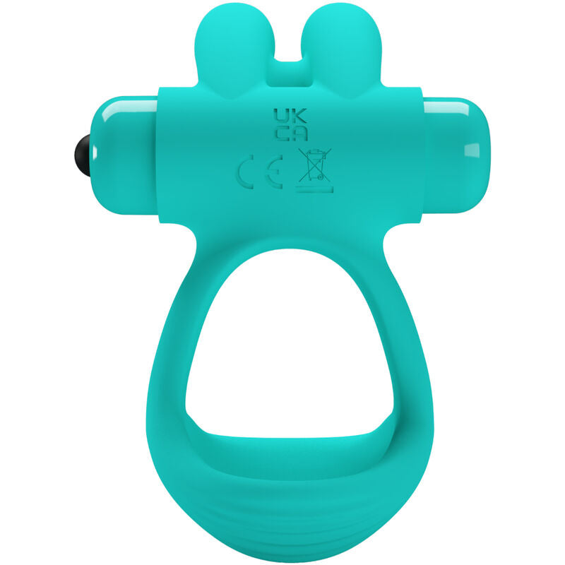 Comprar PRETTY LOVE Dante Anillo Vibrador Rabbit Verde – Diseño Ergonómico Para Conexión Intensa Con Tu Pareja-Noxtic