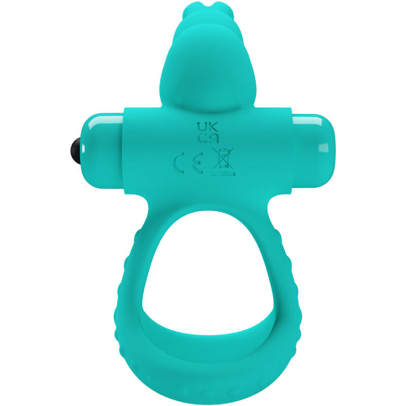 Comprar PRETTY LOVE Figgy Anillo Vibrador Rabbit Verde – Vibraciones Silenciosas Para Placer Intimo-Noxtic