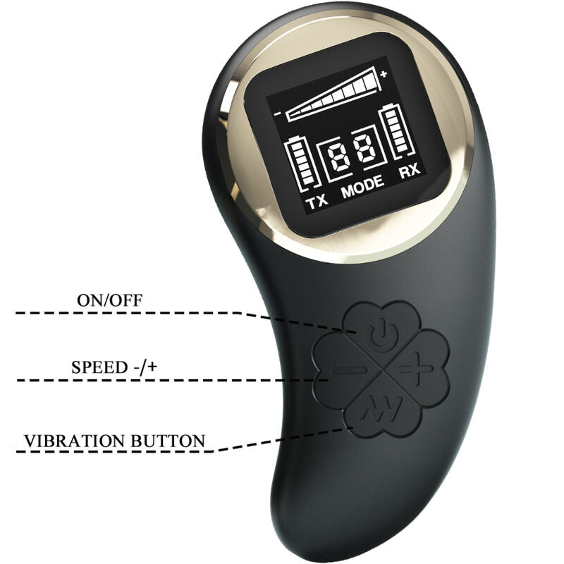 Comprar PRETTY LOVE Nathan Vibrador Doble Placer – Diseño Ergonómico Con Control Remoto Para Mayor Comodidad-Noxtic