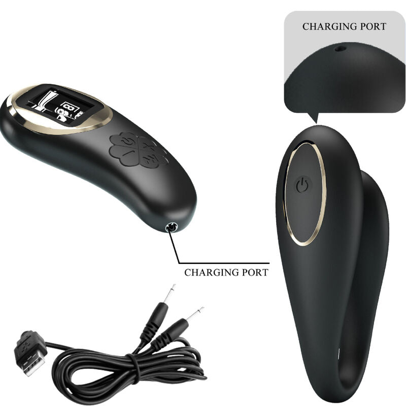 Comprar PRETTY LOVE Nathan Vibrador Doble Placer – Diseño Ergonómico Con Control Remoto Para Mayor Comodidad-Noxtic