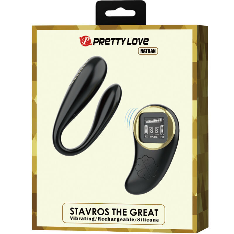 Comprar PRETTY LOVE Nathan Vibrador Doble Placer – Diseño Ergonómico Con Control Remoto Para Mayor Comodidad-Noxtic