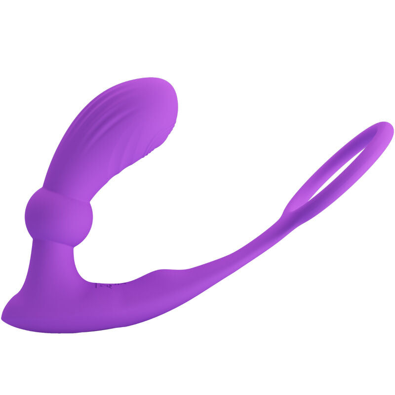 Comprar PRETTY LOVE Warren Anillo Y Vibrador Anal Violeta – Diseño Innovador Para Placer Compartido-Noxtic