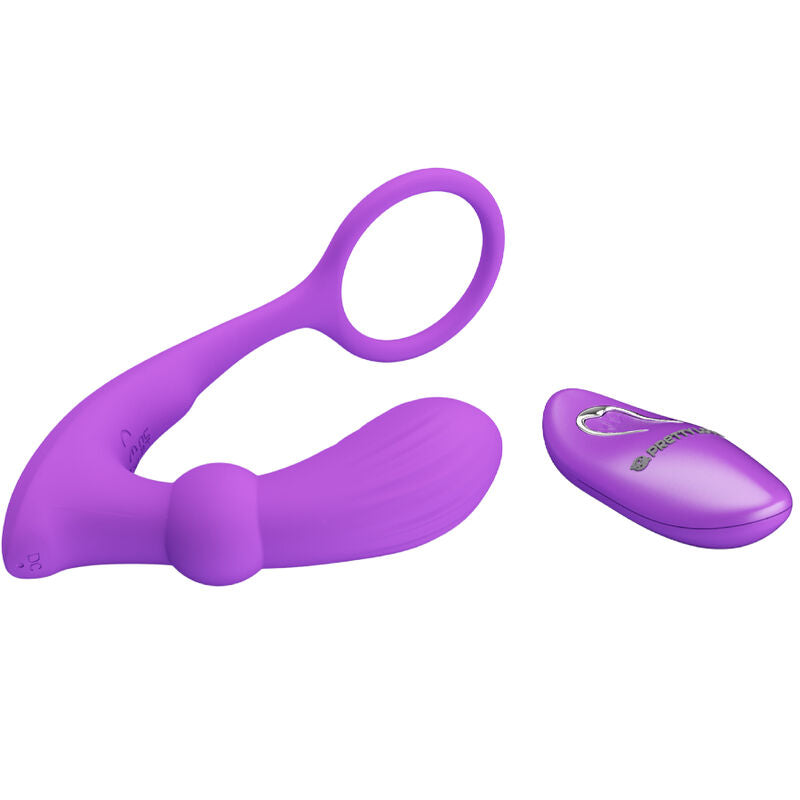 Comprar PRETTY LOVE Warren Anillo Y Vibrador Anal Violeta – Diseño Innovador Para Placer Compartido-Noxtic