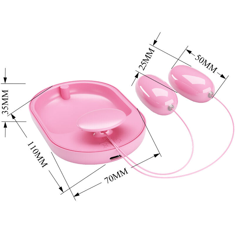 Comprar PRETTY LOVE Fun Box Bala Vibradora Rosa – Vibrador Discreto Con Diseño Elegante Para Placer Intimo-Noxtic