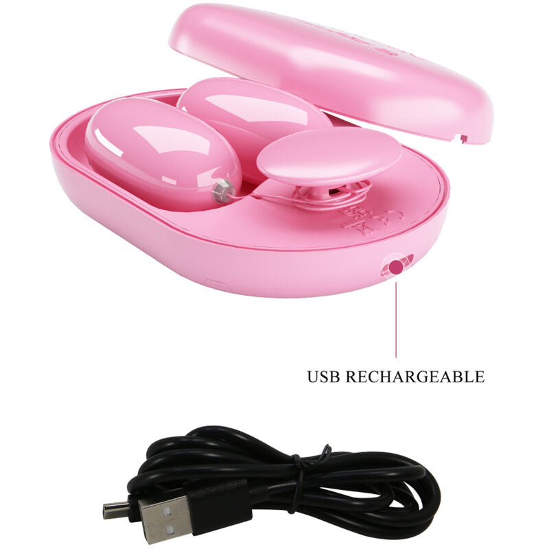 Comprar PRETTY LOVE Fun Box Bala Vibradora Rosa – Vibrador Discreto Con Diseño Elegante Para Placer Intimo-Noxtic