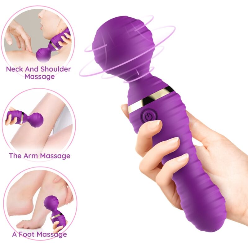Comprar ARMONY Freedo Masajeador Pequeño Violeta – Diseño Ergonómico Con Silicona Médica Hipoalergénica-Noxtic